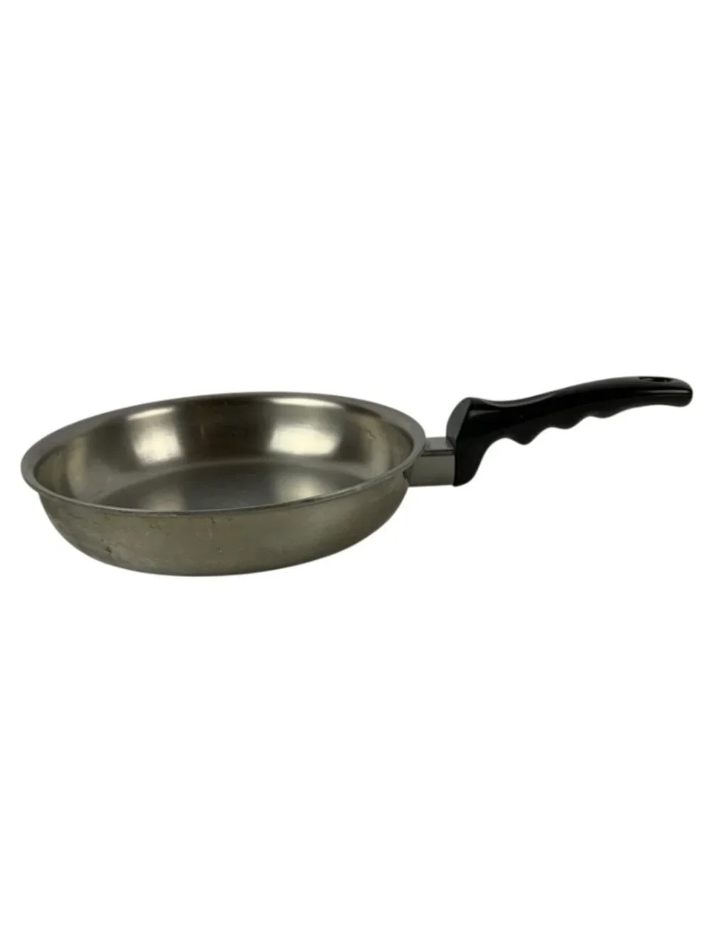 West Bend 8.5 inch Stainless Steel Saute Pan With Black Handle Made In USA